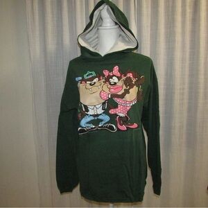 Vintage 1990s Taz Hooded T-Shirt